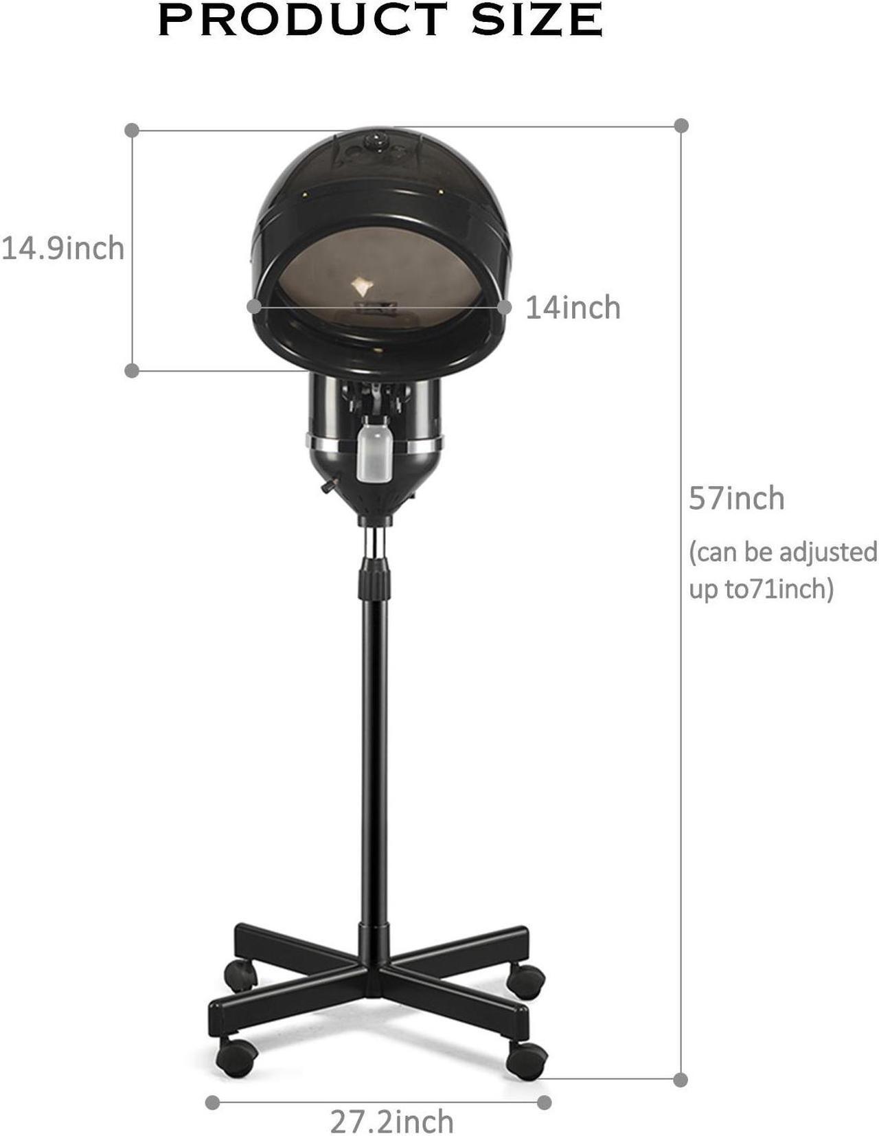 Alt view image 5 of 6 - Artist Hand Professional Hair Steamer Hairdressing Care Hood Color Processor Beauty Salon