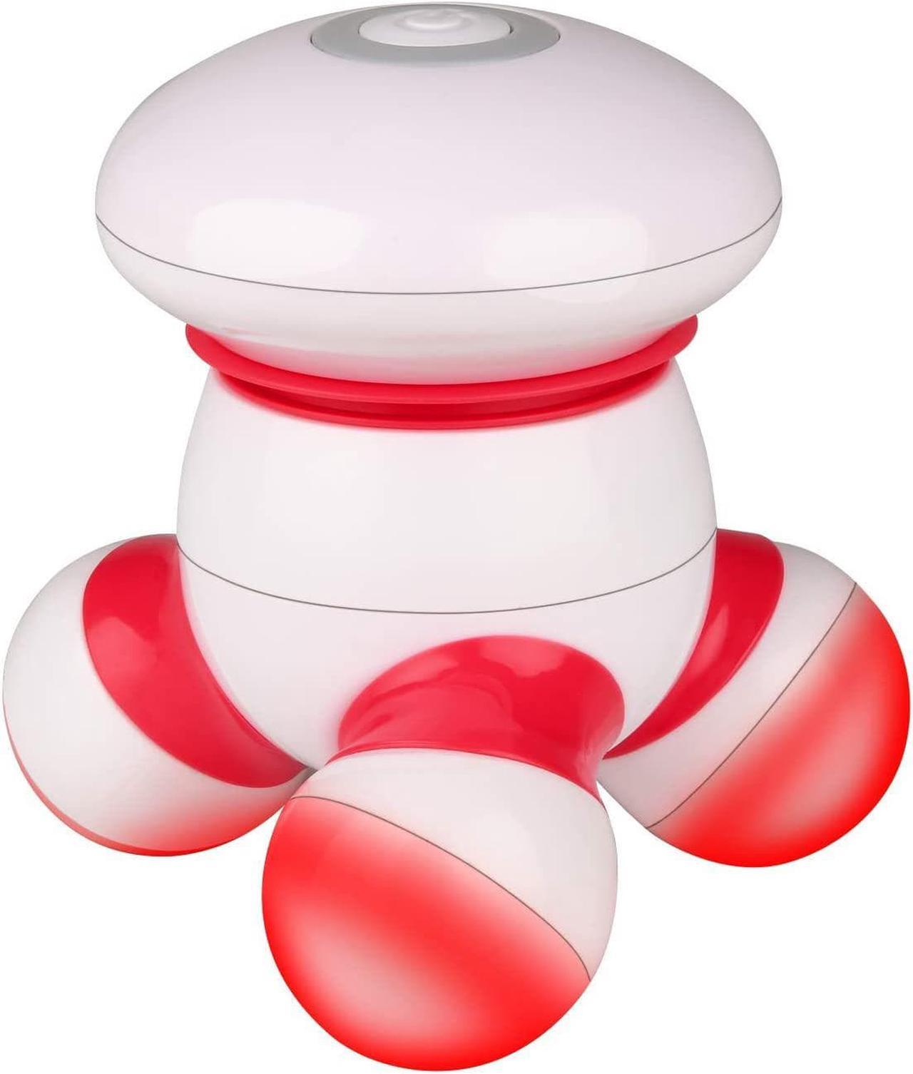 Main image of Mini Portable handheld Vibrating Body Massager with LED Light for Hand Head Neck Back Legs Arms Pain Release