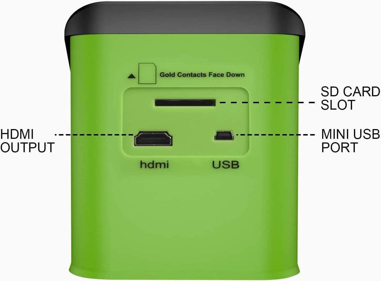 Alt view image 5 of 7 - Rybozen Digital Film & Slide Scanner, Converts 35mm, 110 & 126 and Super 8 Films & 8mm Film Negatives & Slides to 22 Megapixel JPEG Images Includes 4.3 Inch TFT LCD Display