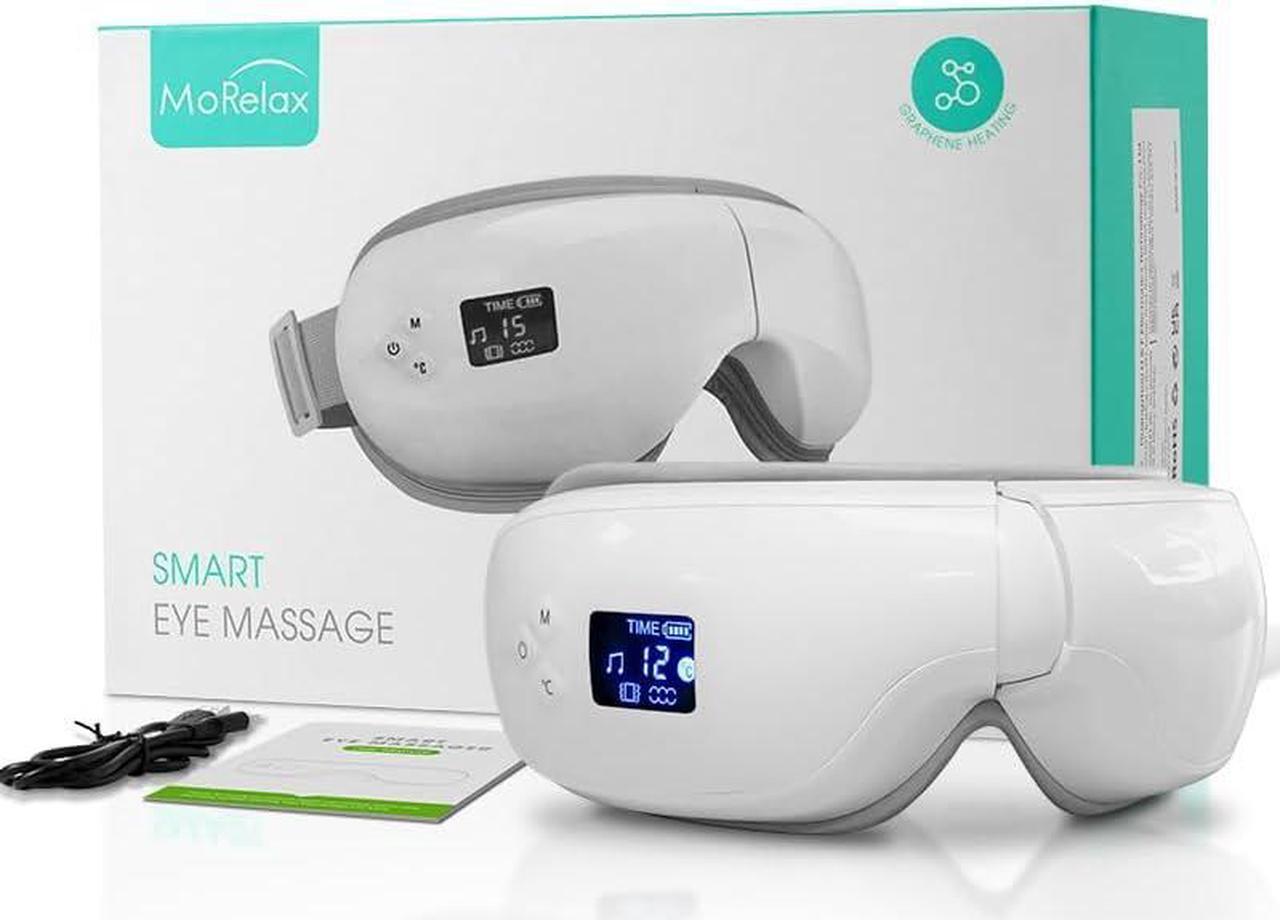 Main image of Eye Massager with Heat,Heated Eye Mask with Bluetooth Music for Migraine, Eye Care Face Massager,Eye Machine for Relax Eye Strain Dark Circle Eye Bags Dry Eye