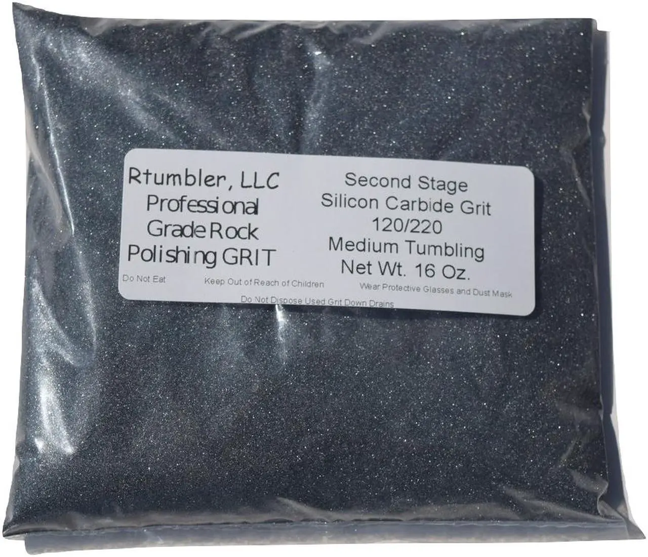 Alt view image 3 of 5 - Rock Tumbler Grit for 15 Pound Tumbler