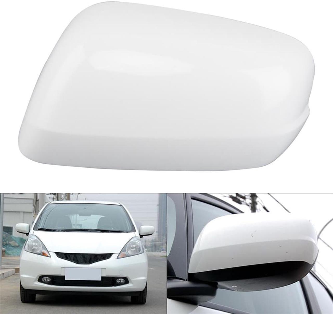 Primer Left Rear View Mirror Cover Shell housing Trim Fits For 2009-2013 Honda Fit Jazz