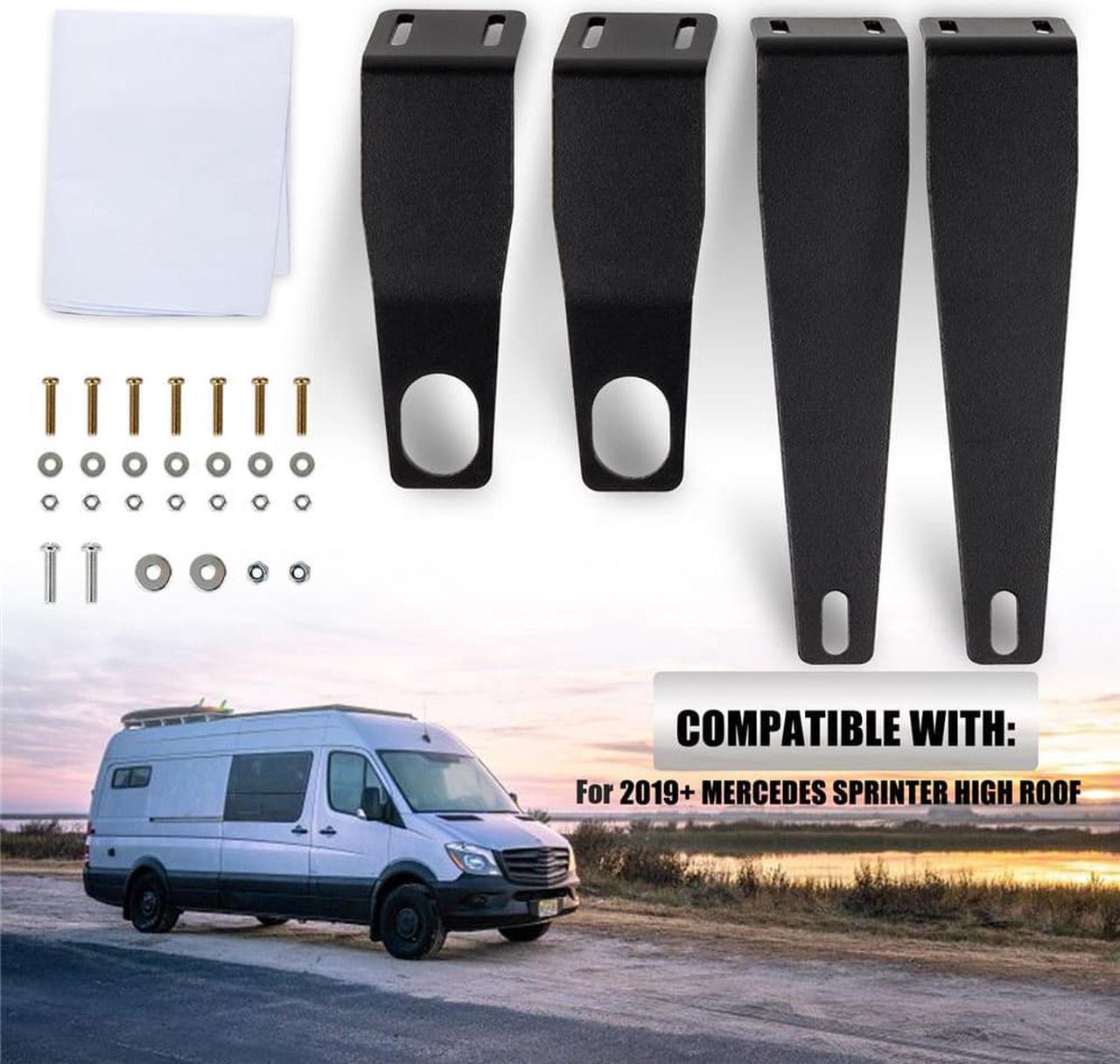Alt view image 2 of 5 - DIY Modified Headliner Shelf Kit For Mercedes Sprinter Van High Roof 2019-2022