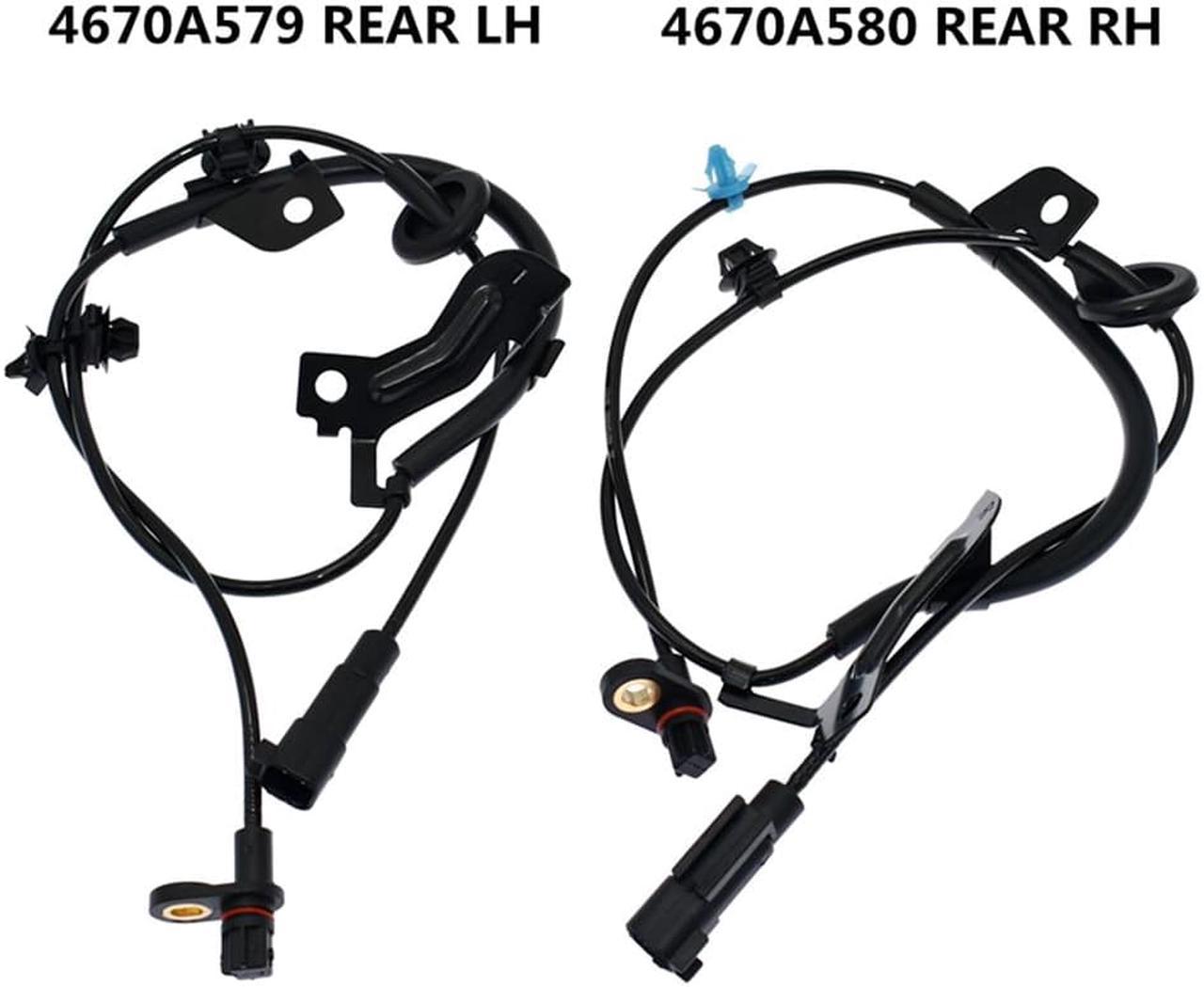 Acaigel 2Pcs ABS Wheel Speed Sensor Rear Left & Right For Mitsubishi Lancer Outlander