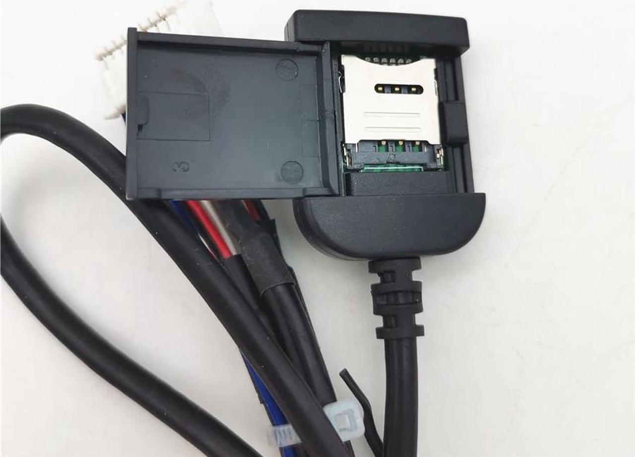 Alt view image 5 of 6 - Furulu 20-pin Extended Interface RCA AUX-IN/OUT Cable With 4G SIM card slot For Android Head Unit Stereo