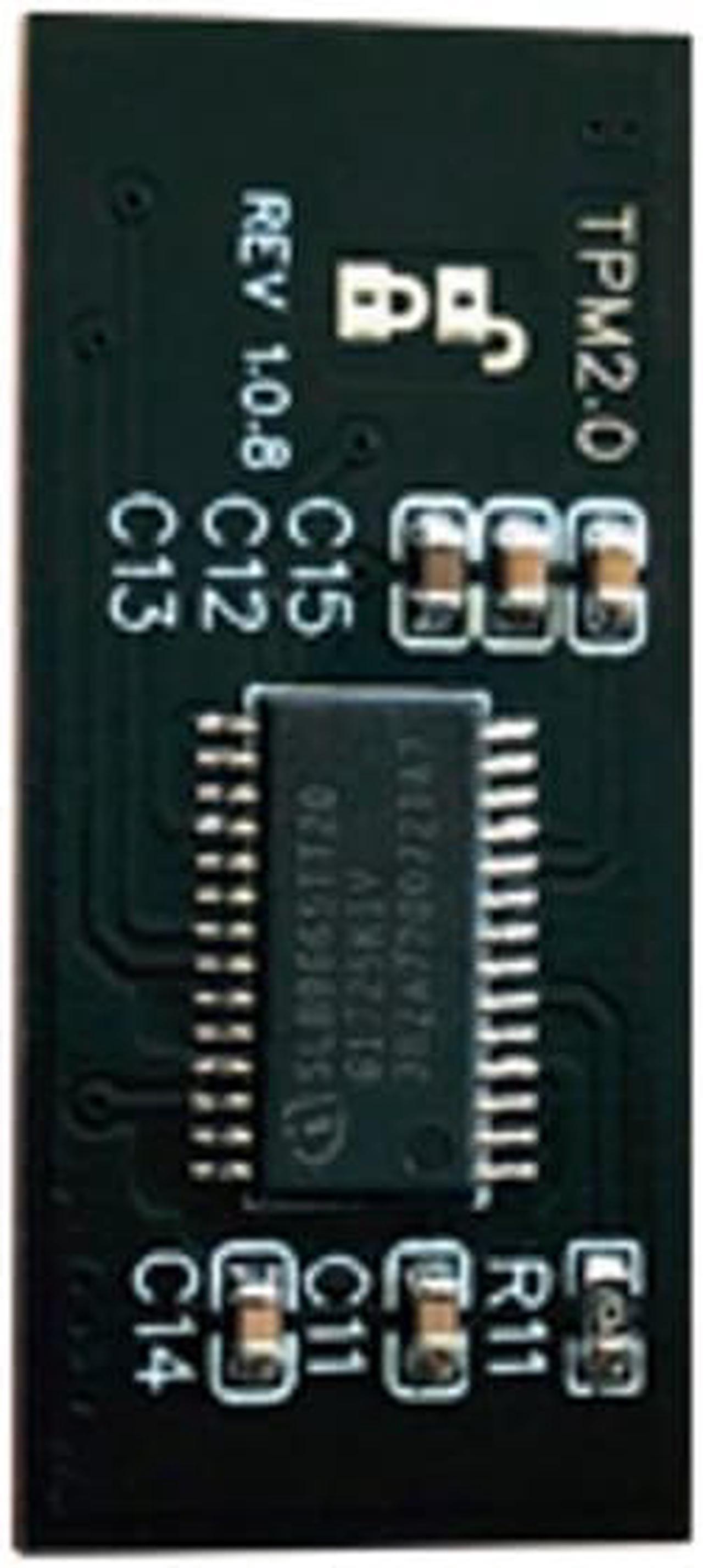 Alt view image 7 of 7 - TPM-L R2.0 Compatible Trusted PlatForm TPM 2.0 Module (20 Pin) For ASUS