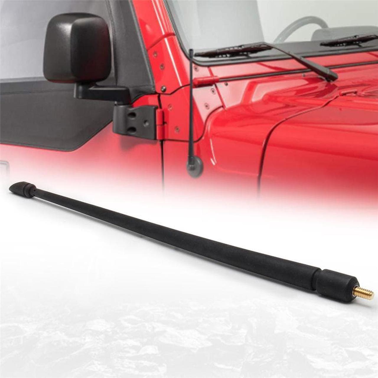 AM/FM Radio Antenna 13inches For 07-21 Jeep Wrangler JK KU JL JLU Rubicon Sahara