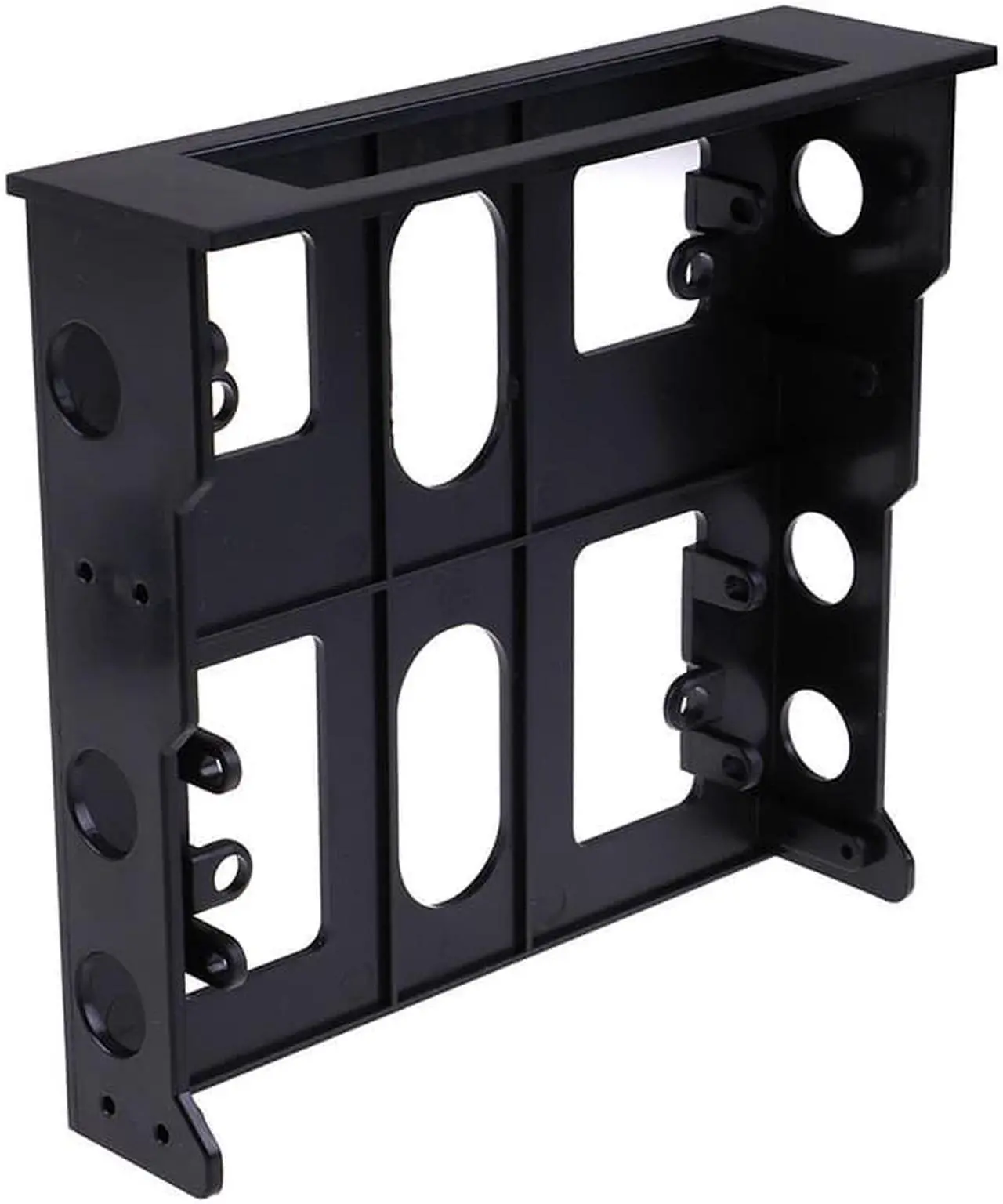 Alt view image 2 of 6 - 3.5" to 5.25" Drive Bay Computer PC Case Adapter Mounting Bracket USB Hub Floppy Harddisk Boxs