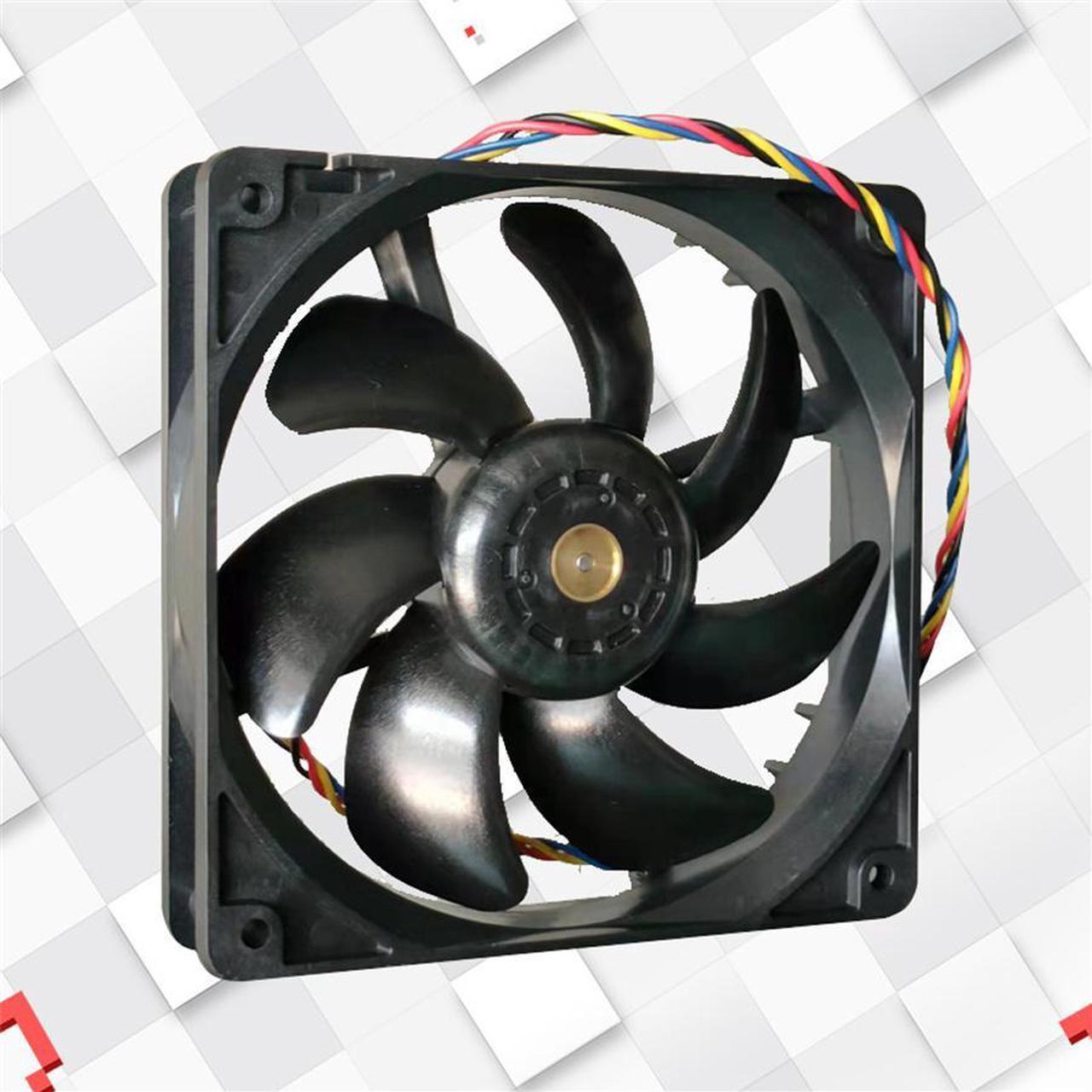 120mm PWM PC Case Fan Ultra Slim Quiet 70.6CFM Computer CPU Cooler