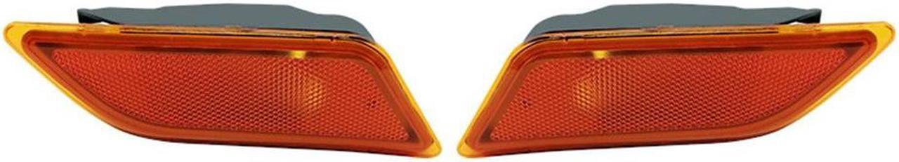 Paiying 2x Bumper Marker Lights For Mercedes Benz C250 C300 C350 2012-2015 2049067401