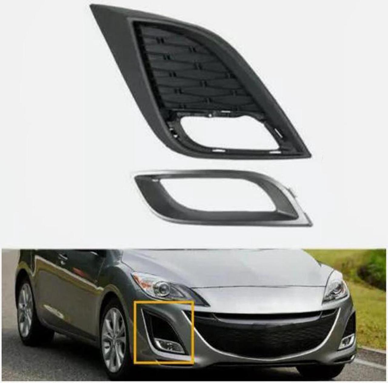 New RH Right Front Bumper Fog Light Grill Cover BBN250C11C For Mazda 3 2010 2011