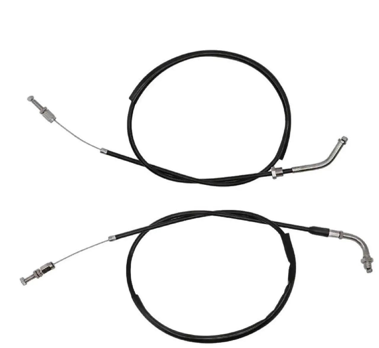 Main image of Yassdwbn Push Pull Throttle Cable Set For Honda CB400 CB550 CB750 FT500 Shadow Aero 750