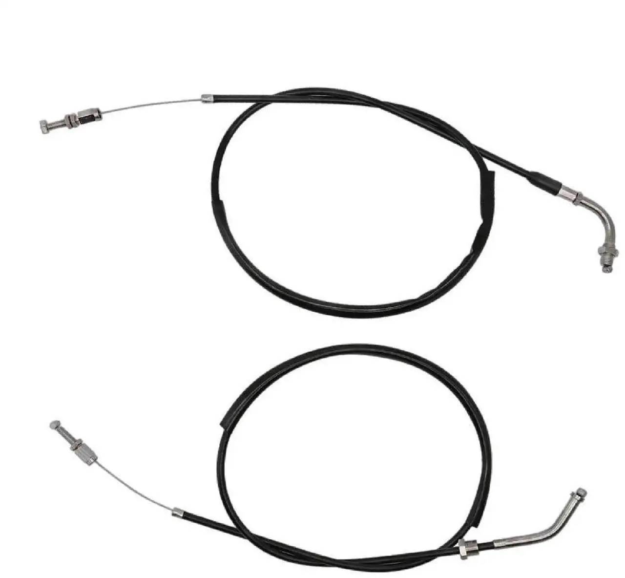 Alt view image 2 of 5 - Yassdwbn Push Pull Throttle Cable Set For Honda CB400 CB550 CB750 FT500 Shadow Aero 750