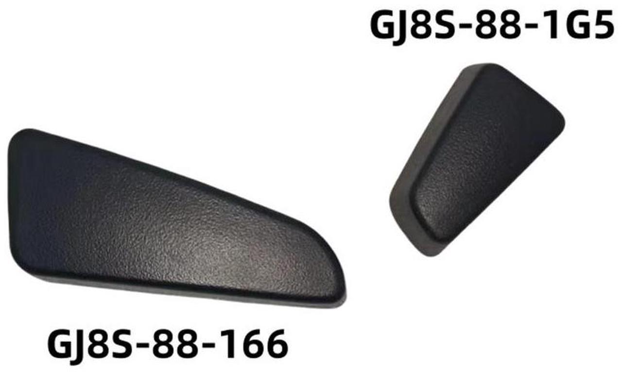 Alt view image 5 of 5 - FYUU 2Pc Right Electric Seat Control Knob Cover GJ8S-88-166 GJ8S-88-1G5 for Mazda 3 6