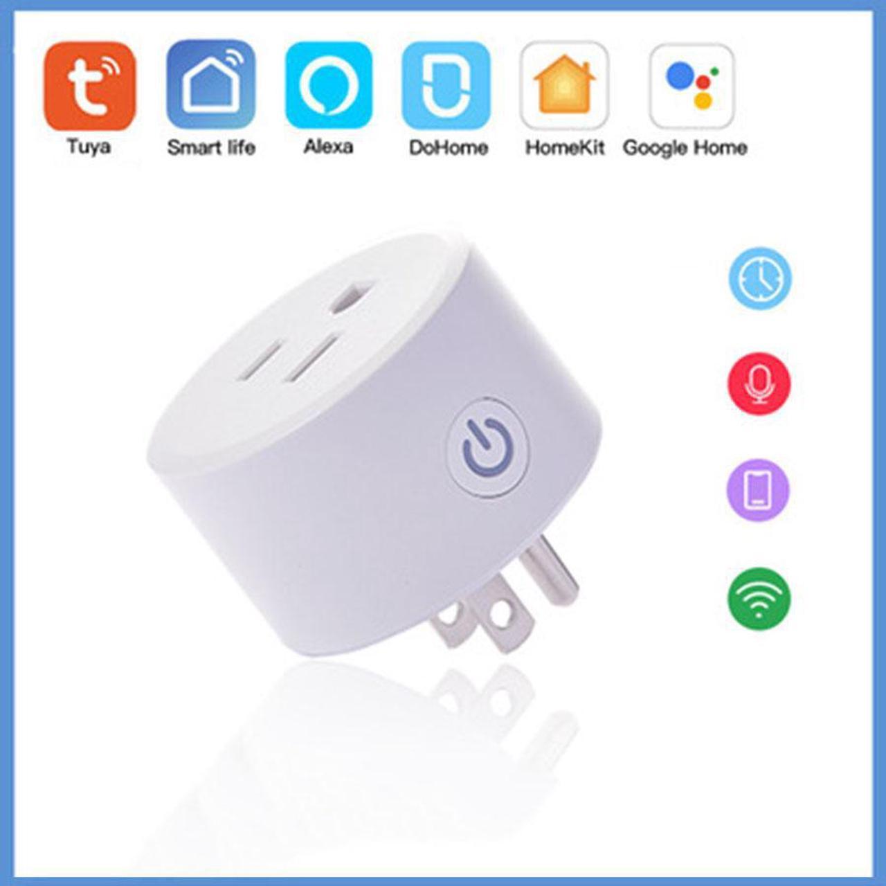 Elf Smart Plug by Eques - No Hub Required - Compatible with Alexa & Google Home (4 Pack)