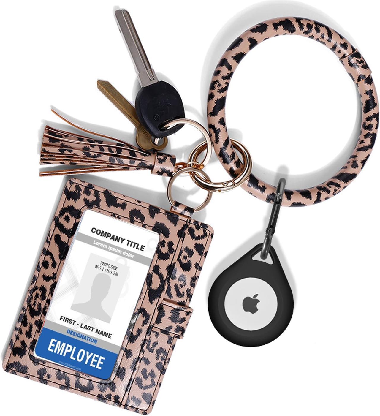 Alt view image 4 of 6 - 4 Pack Premium Silicone Airtag Apple Case, Airtag Keychain Holder, Anti-scratch Protective Cover, Anti-fall Airtag Accesseries, Protective Sleeve Cover Shell for Apple Airtag (2 Black & Wine & Pink)