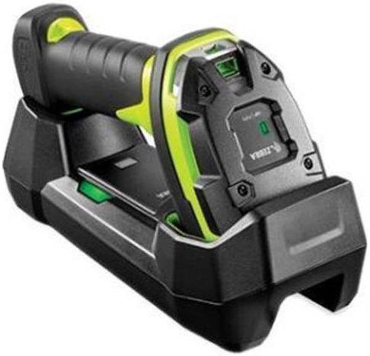 Zebra DS3678-SR Ultra-Rugged Handheld Cordless 1D/2D Barcode Scanner, FIPS, Vibration Motor, Standard Cradle USB Kit, Industrial Green - DS3678-SR3U4210SFW