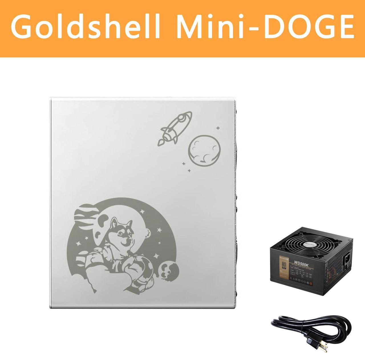 Alt view image 4 of 12 - Goldshell MINI-DOGE Miner 185MH/S 235W (500W PSU and US. Cord Included) DOGE & LTC Miner Low Noise Small Household Litecoin Mining Machine Better than BITMAIN ANTMINER L3 S9 S11 S17 S19 T17