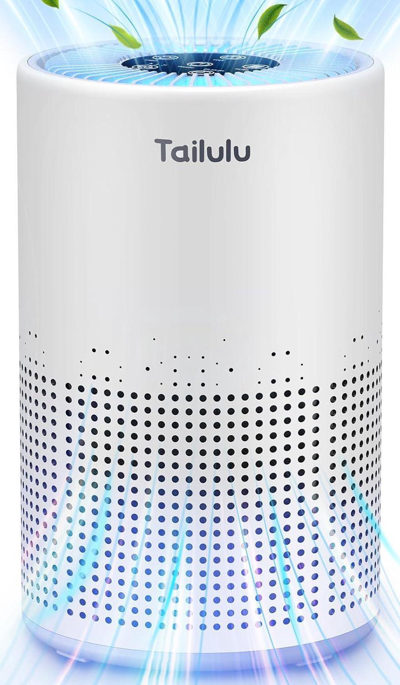 Main image of Air Purifiers for Bedroom Home Pets 800 Ft², Tailulu H13 True HEPA Air Filter Portable Air Purifier with 12dB Sleep Mode, Speed Control, Timer, Quiet Air Cleaner For Odor Dust Smoke Pollen AP050