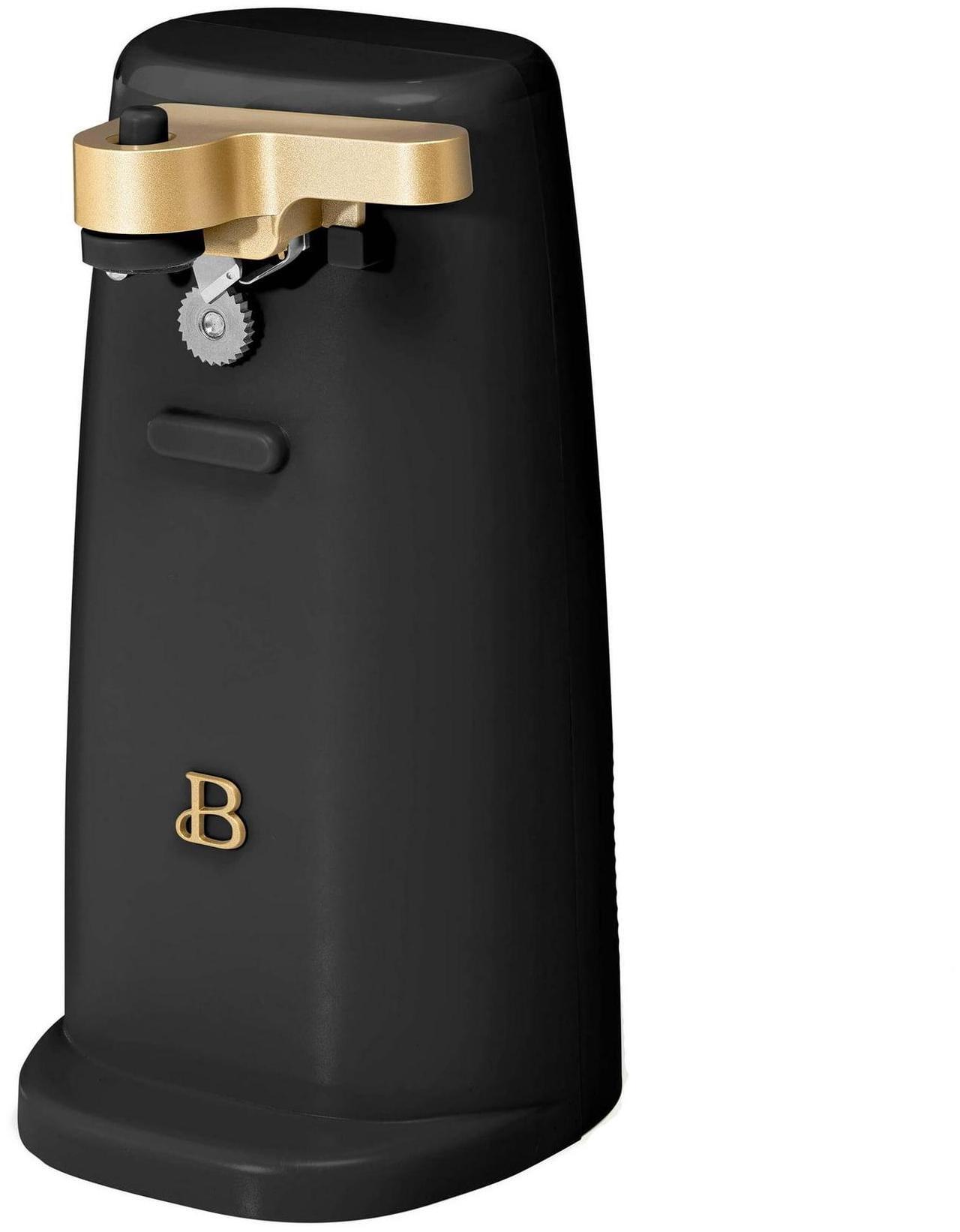 Main image of Beautiful Easy-Prep Electric Can Opener, White Icing by Drew Barrymore Black