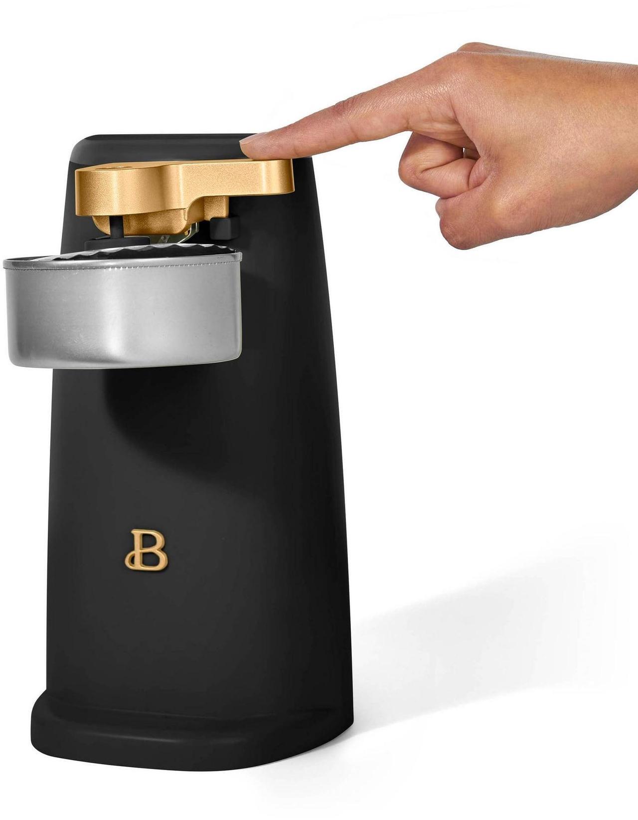 Alt view image 7 of 7 - Beautiful Easy-Prep Electric Can Opener, White Icing by Drew Barrymore Black