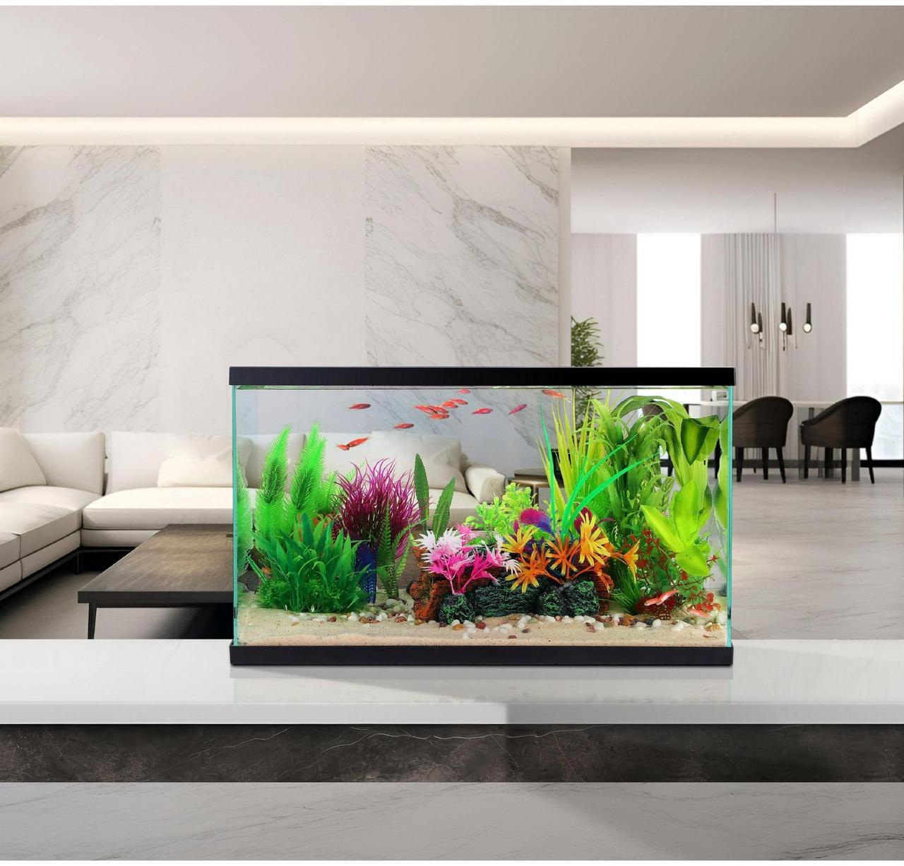 Alt view image 3 of 3 - Aqua Culture 10 Gallon Transparent Glass Tank