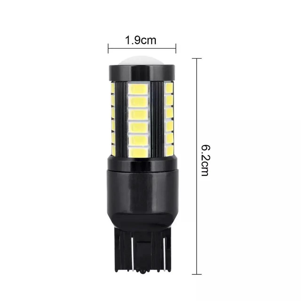 Alt view image 6 of 7 - 4x 7443 7440 LED Rear Turn Signal Light White Bulb for Toyota Accord Civic Honda