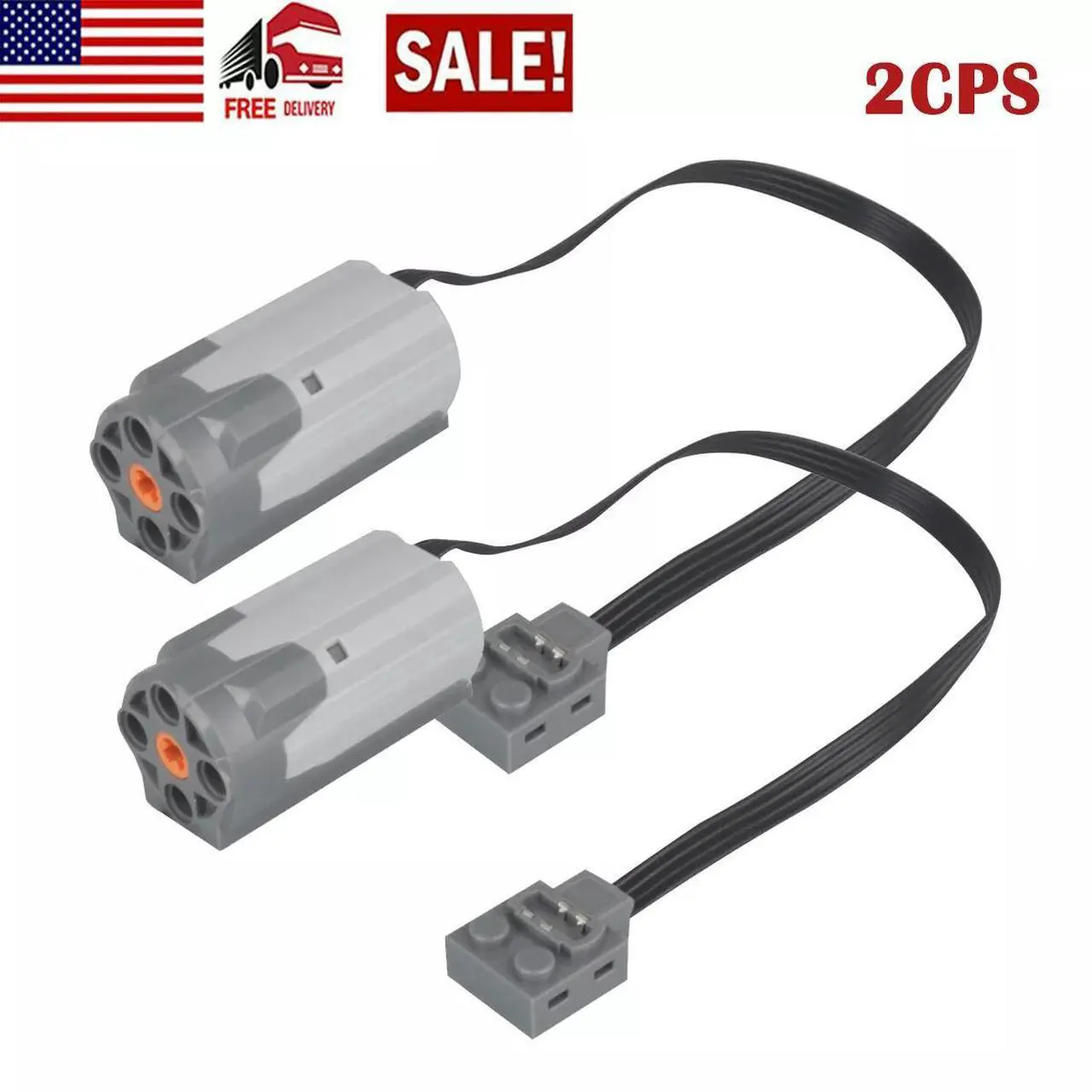 Main image of 2PCS 8883 Power Functions M Motor For Lego Technic Assembled Building Block Toys