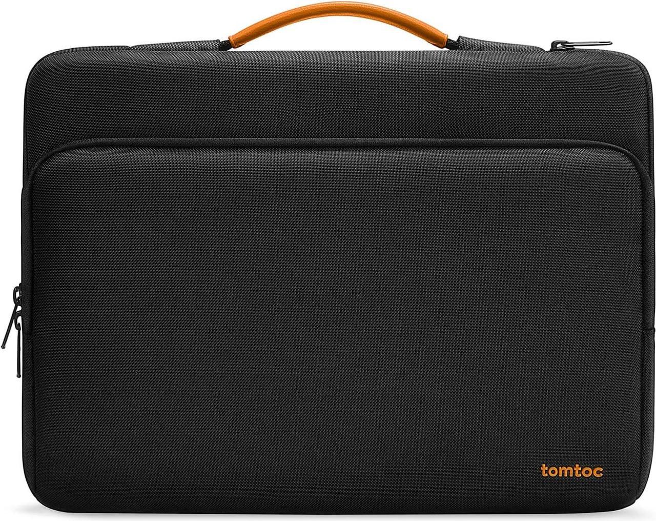 tomtoc 360 Protective Laptop Carrying Case for 13-inch MacBook Air M2/A2681 M1/A2337 2022-2018, MacBook Pro M2/A2686 M1/A2337 2022-2016, 13-inch Surface Pro 9/8/X, Water-Resistant Laptop Bag