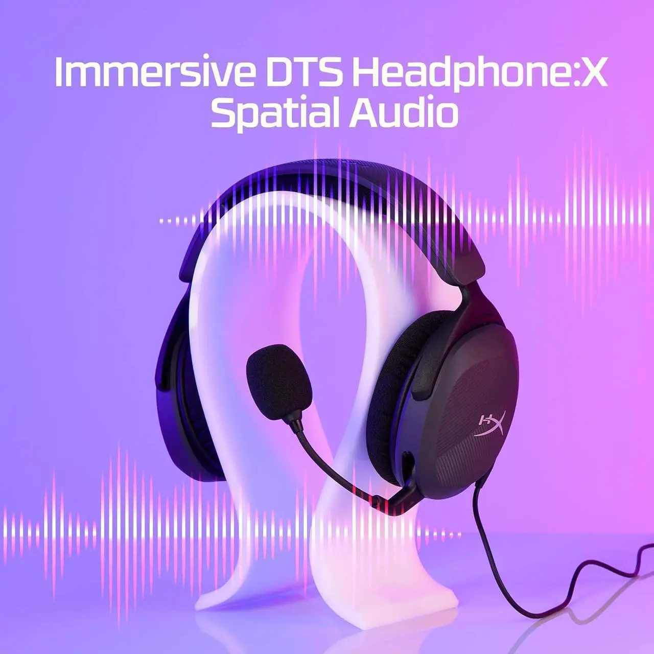 Alt view image 3 of 13 - HyperX - Cloud Stinger 2 Core Wired DTS Headphone:X Gaming Headset for PC - Black