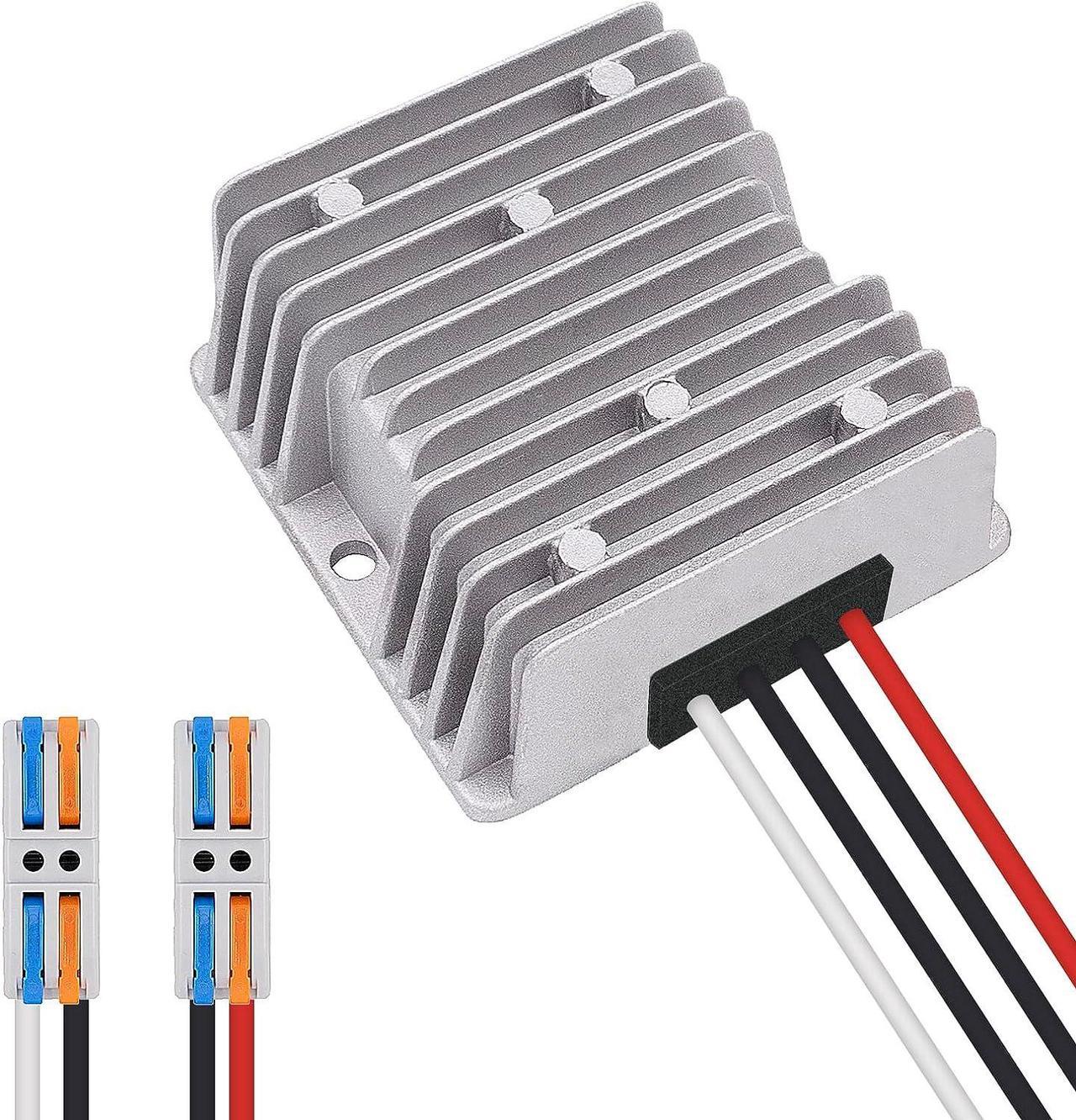 24V to 12V 30A 360W Step-Down Transformer DC to DC Buck Converter for Golf Cart Power Supply