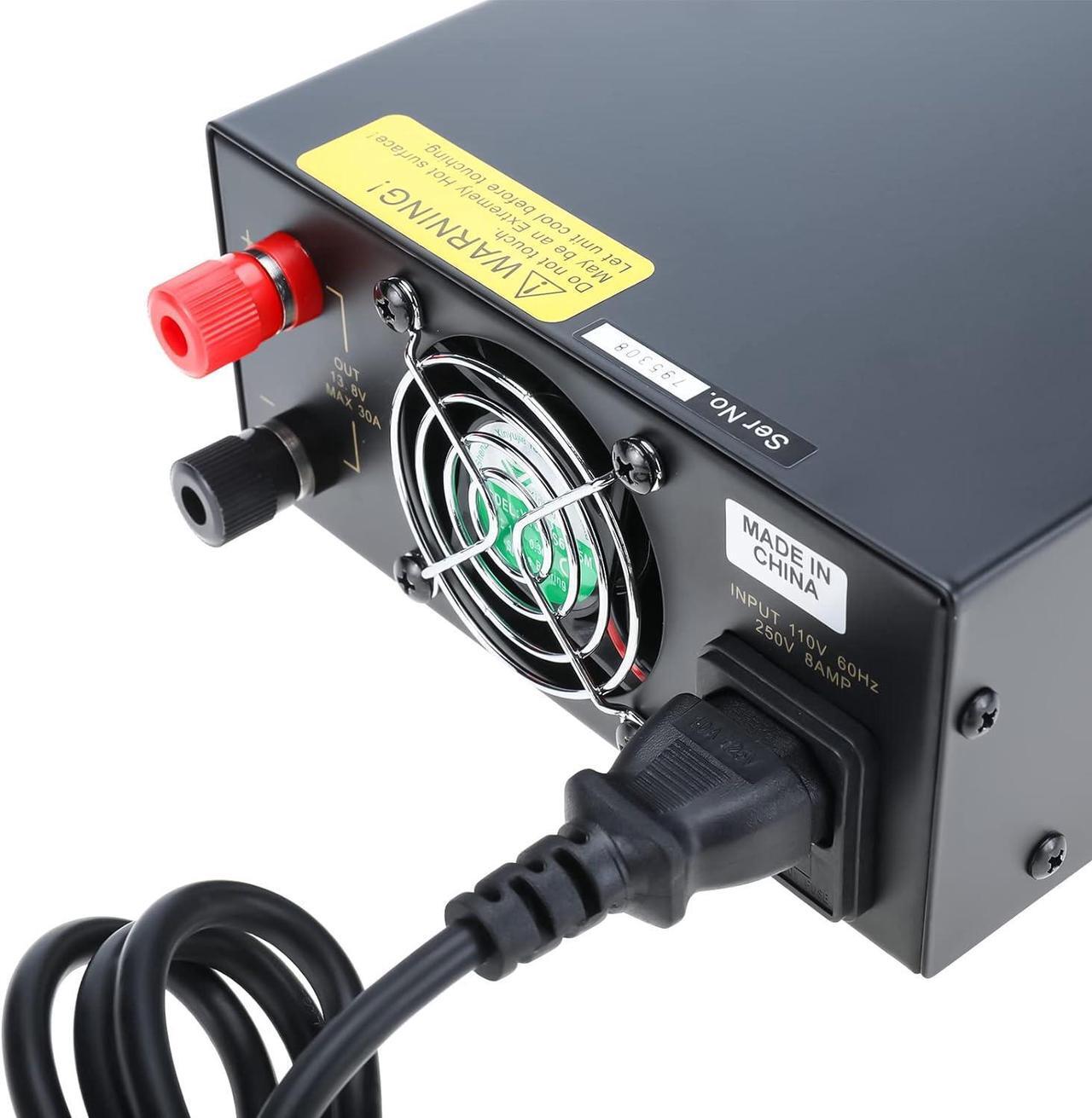 Alt view image 4 of 7 - NORJIN Analog Switching Power Supply DC 13.8V with Noise Offset