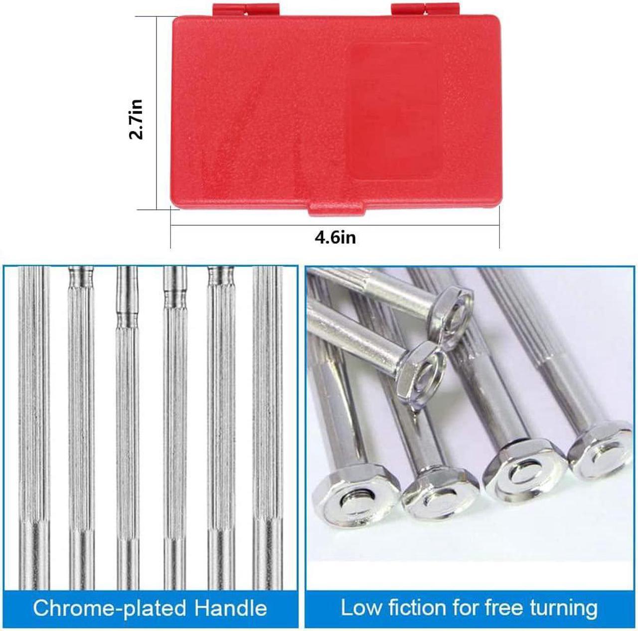 Alt view image 3 of 7 - 11PCS Mini Precision Screwdriver Set, Small Screwdriver Set for Electronics, Toys, Computer, Watch Repair, Upgrade Red Box Tougher