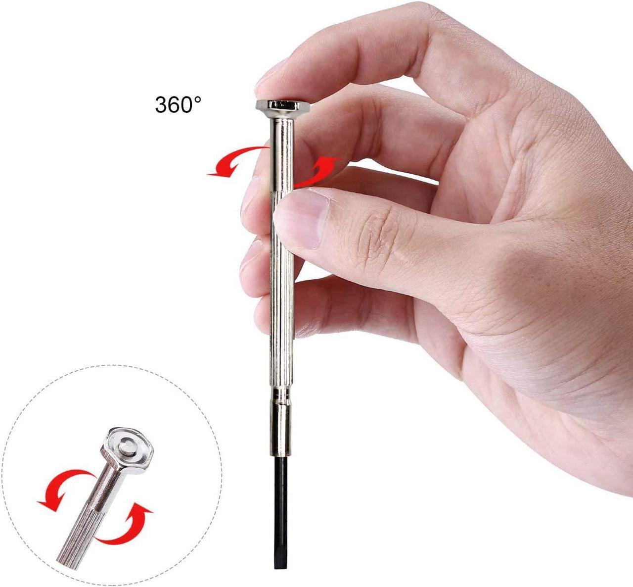 Alt view image 5 of 7 - 11PCS Mini Precision Screwdriver Set, Small Screwdriver Set for Electronics, Toys, Computer, Watch Repair, Upgrade Red Box Tougher