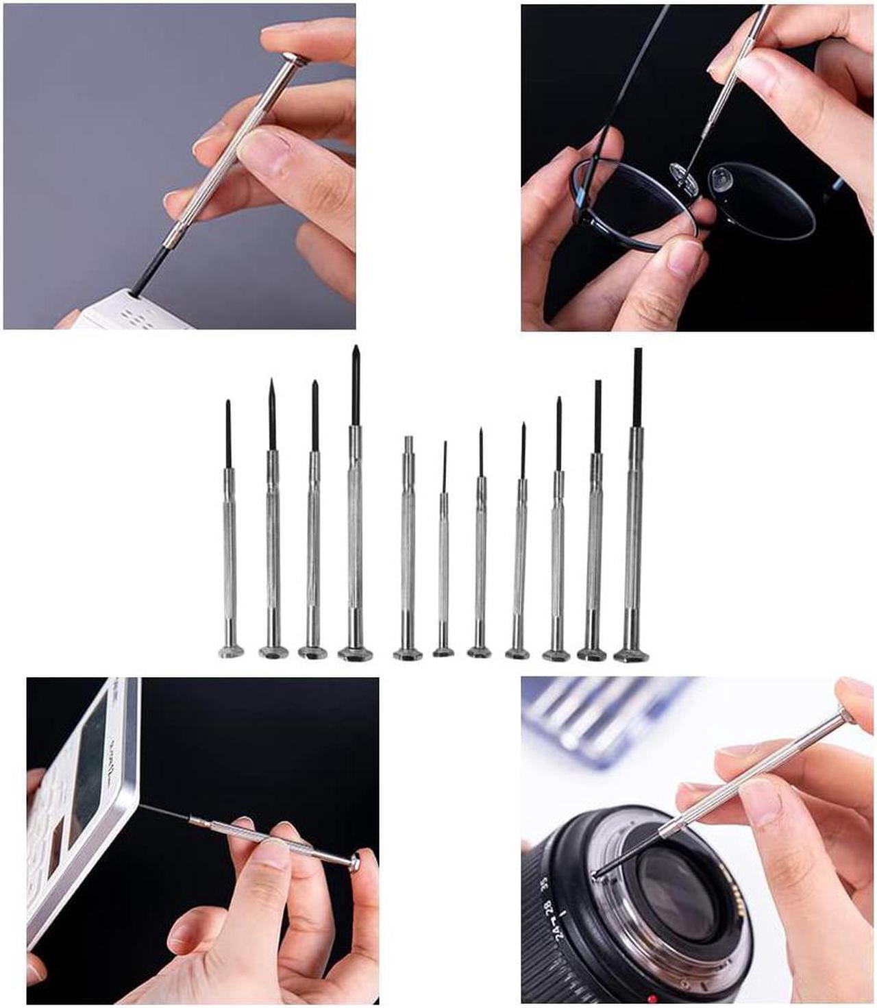 Alt view image 6 of 7 - 11PCS Mini Precision Screwdriver Set, Small Screwdriver Set for Electronics, Toys, Computer, Watch Repair, Upgrade Red Box Tougher