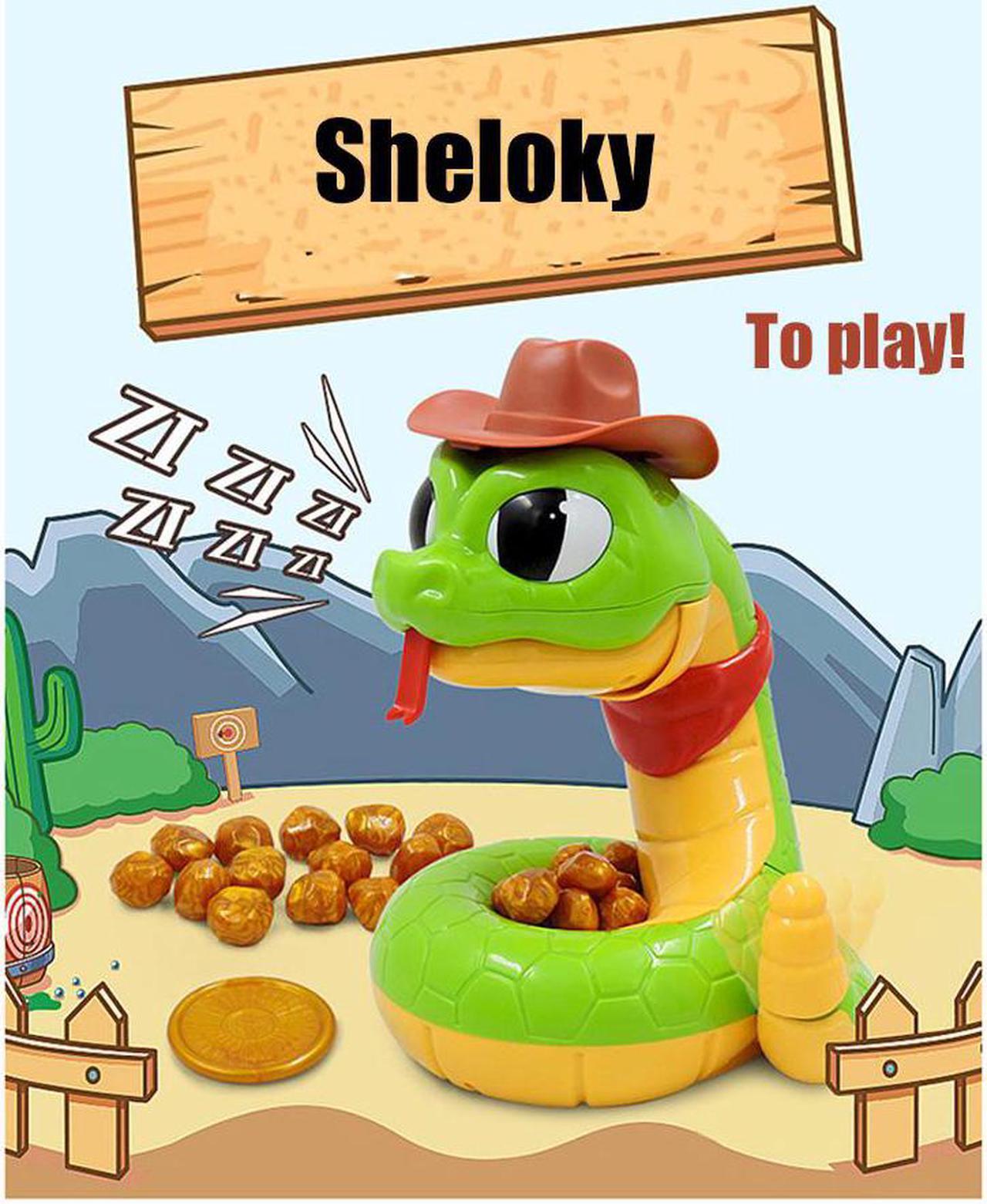 Alt view image 4 of 5 - Sheloky-Rattlesnake Family Game Animal Toy and Board Games | Improve Relationships With Family and Friends