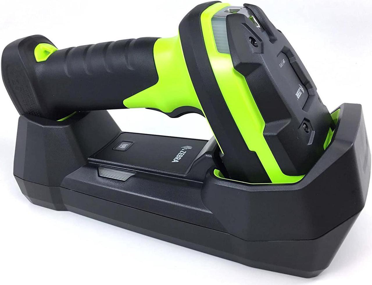 Zebra DS3678-HD - Cordless Barcode scanner, 1D/2D Imager, Rugged, SCANNER ONLY, Handheld, High-Density (HD), Vibration Motor, Green