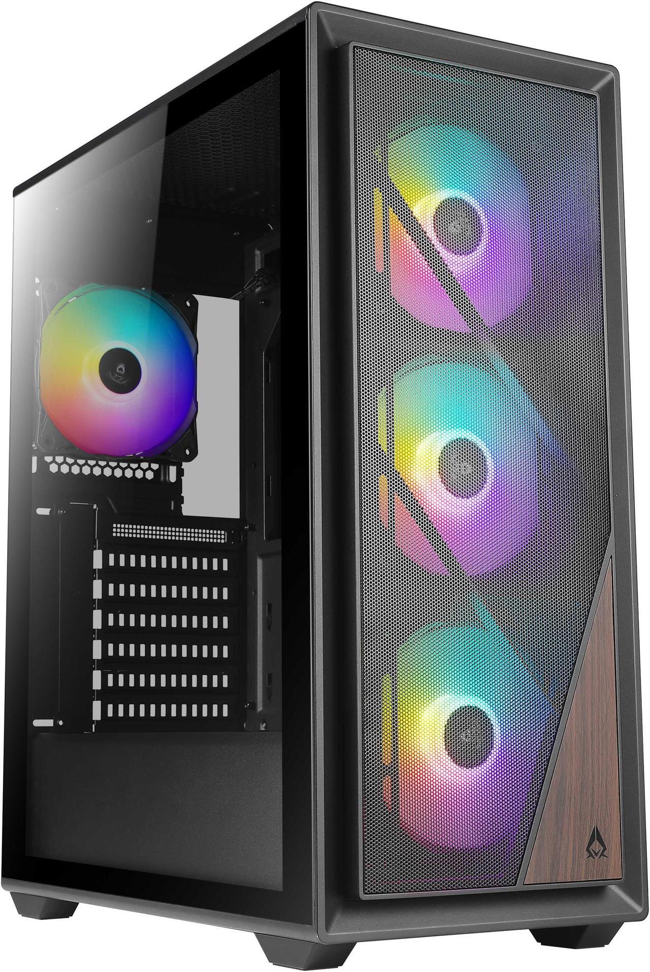 Main image of AZZA CSAZ-370 FOREST / Gaming / ATX Mid-Tower / Computer Case / Tempered Glass Panel