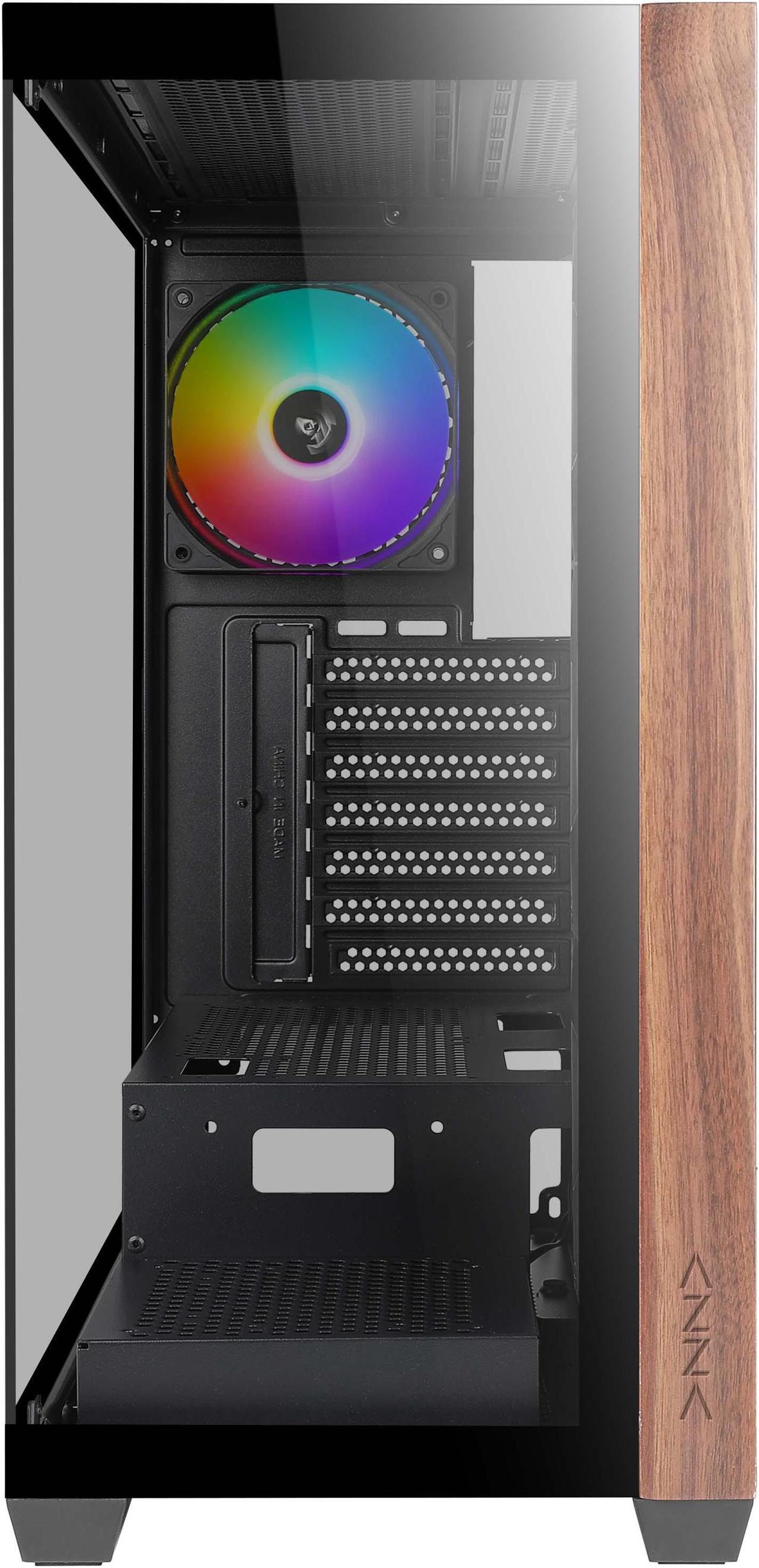 Alt view image 2 of 5 - AZZA CSAZ-491 NEPTUNE / Gaming / ATX Mid-Tower / Computer Case / Tempered Glass Panel