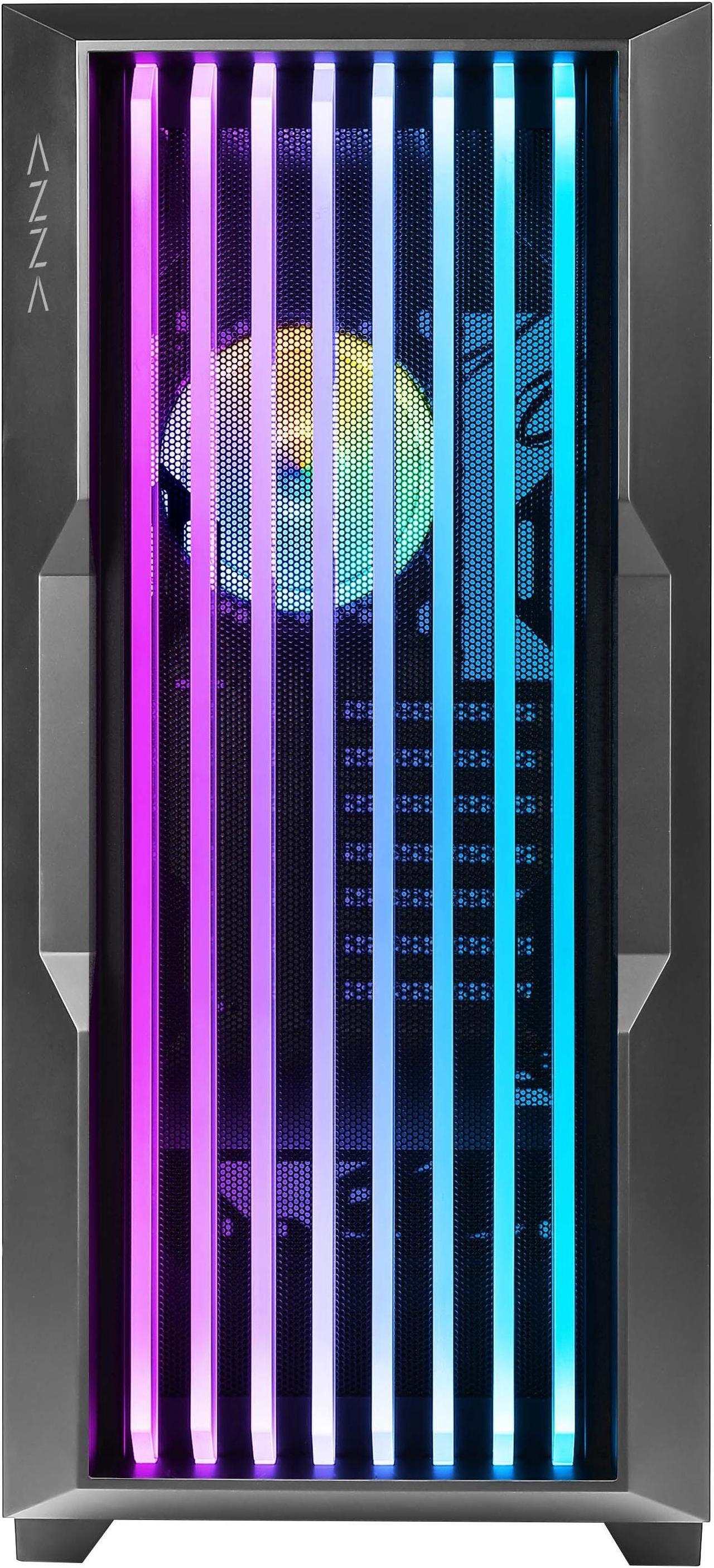 Alt view image 2 of 6 - AZZA CSAZ-520BG GUARDIAN / Gaming / ATX Mid-Tower / Computer Case / Tempered Glass Panel