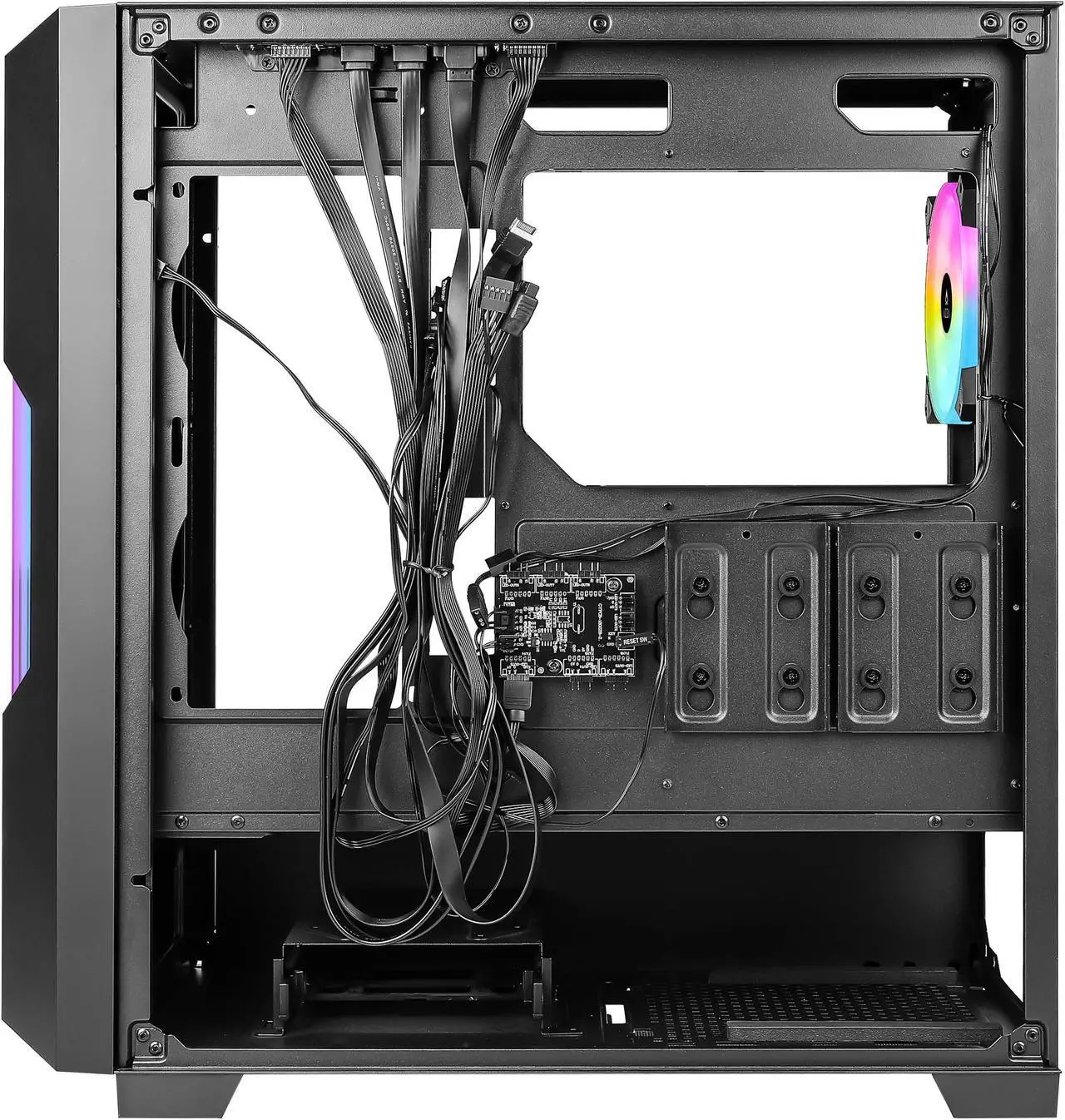 Alt view image 6 of 6 - AZZA CSAZ-520BG GUARDIAN / Gaming / ATX Mid-Tower / Computer Case / Tempered Glass Panel