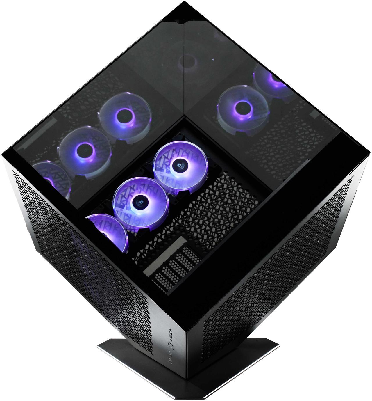 Alt view image 2 of 5 - AZZA CSAZ-1002 Cube Plus / Innovative ATX Case / AZZA Hub Included / Gaming / Computer Case