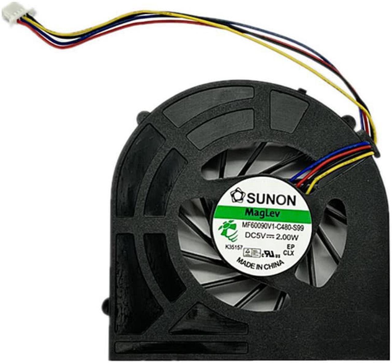 Notebook CPU Cooler Fan Fit For HP Probook 4520 4520s 4525s 4720S KSB0505HB 9H58 DC 5V 0.40A 4 Pins 607132-001