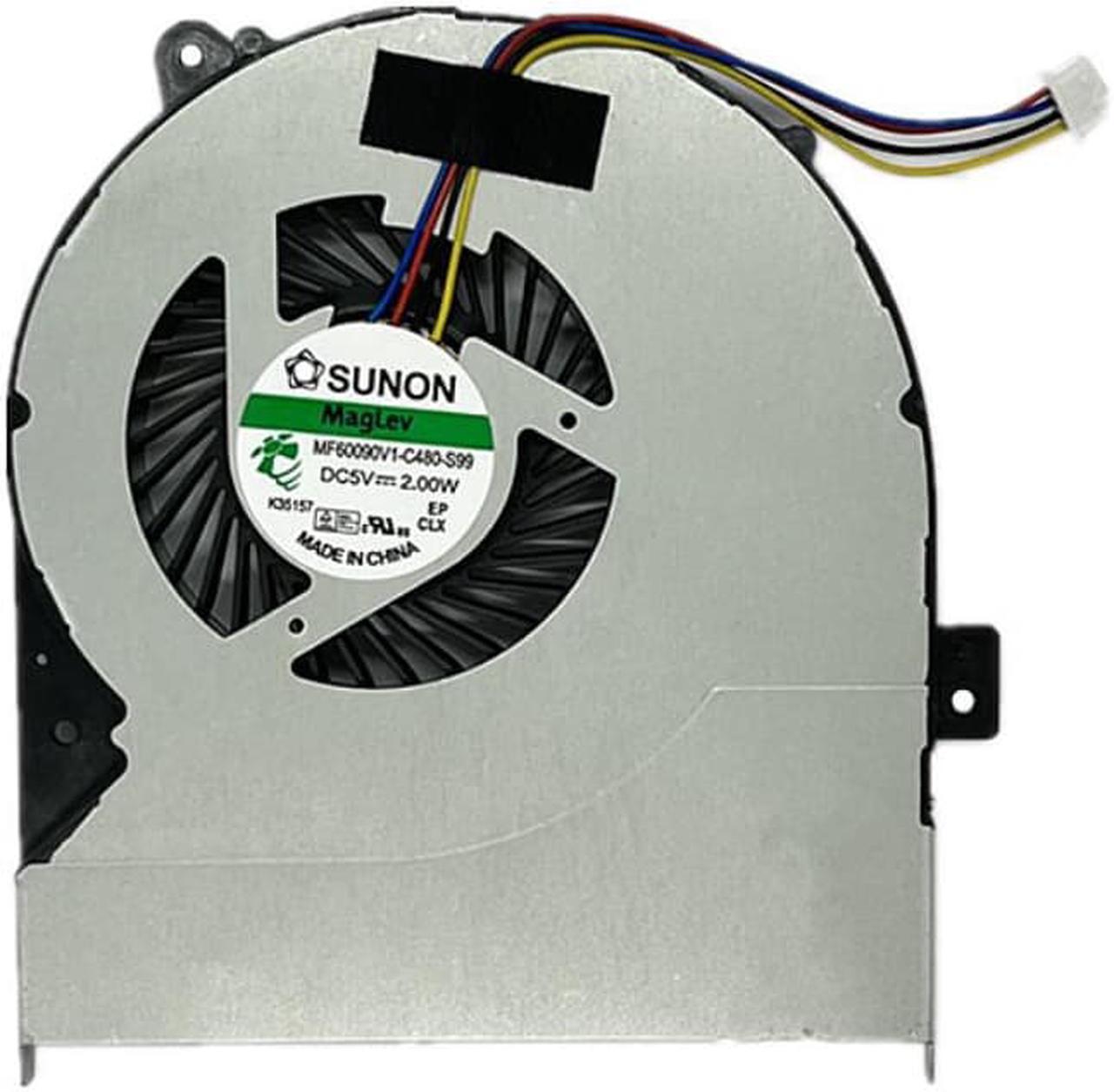 CPU Cooler Fan For ASUS S56 S550 S550CM S56CA S56CB S56CM K56 K56C K56CA A56 A56C X550VC K56CM K56CB R505C Radiator