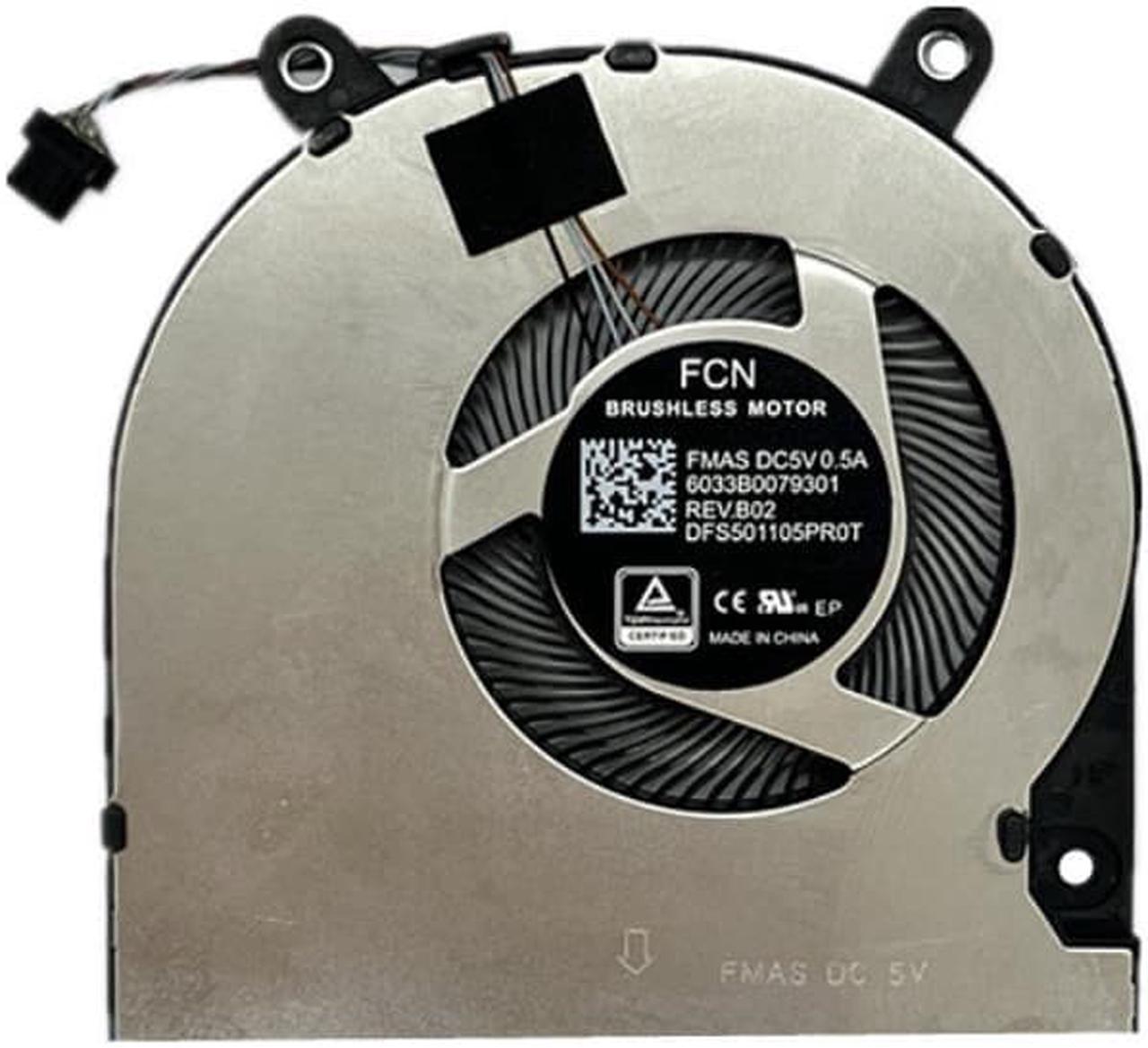 Laptop CPU Cooling Fan for HP Pavilion x360 Convertible 14M 14-DW L96492-001