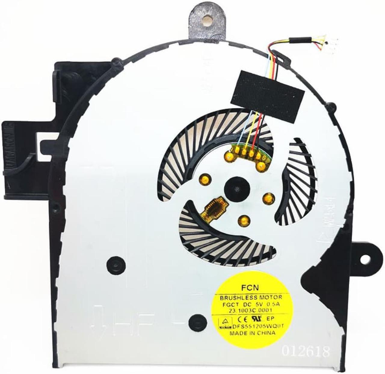 cpu  fan for HP ENVY x360 M6-W102Dx M6-W M6-W014DX DFS551205WQ0T FGCT