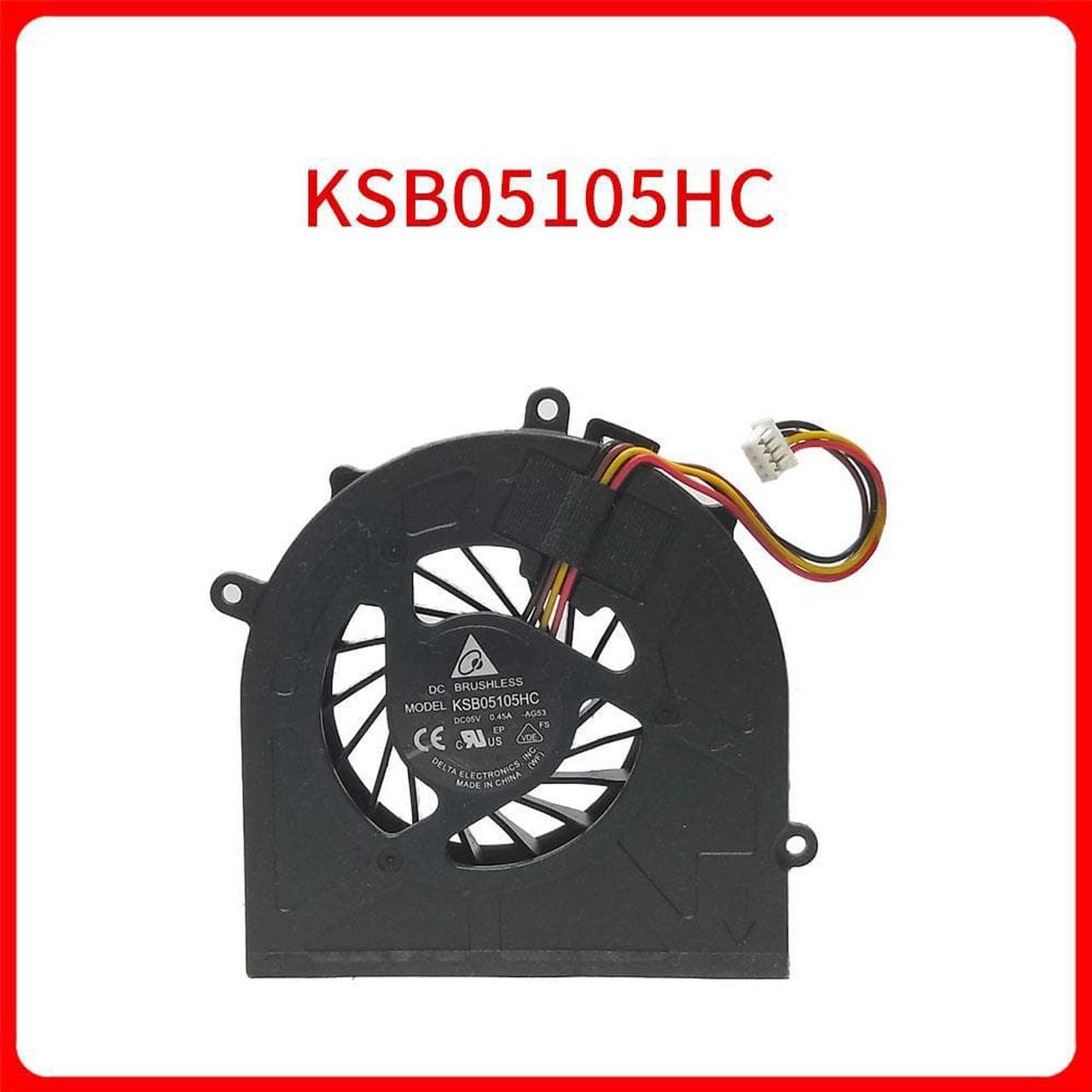 DC05V 0.45A CPU Cooling Fan KSB05105HC-AG53 for G470 G475 G470A G475Ax G575 G570 Laptop CPU Cooling Cooler Fan