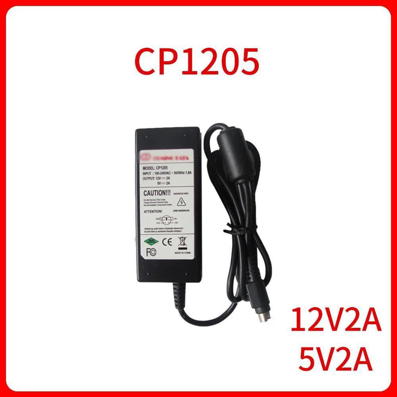 12V2A 5V2A AC DC Adapter Charger 6PIN CP1205 for COMING DATA Portable Hardisk Power Supply Power