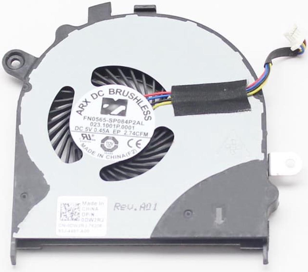 Genuine Laptop CPU Cooling Fan For Inspiron 13-7347 13-7000 DW2RJ 0DW2RJ Fan CN-0DW2RJ CPU Cooler Fan Heat Dissipation CPU Fan