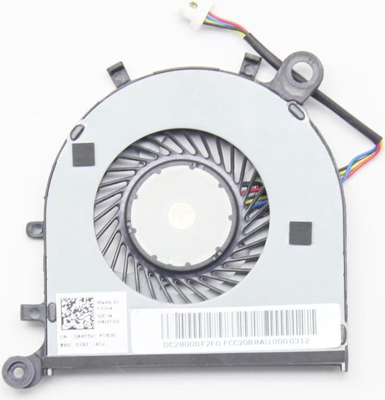 CN-0XHT5V CPU Fan for XPS 13 9343 9350 Seires Fan DC28000F2F0 FFH0 DC5V 0.5A 0XHT5V XHT5V Laptop Cooler Fan Cooling Fan